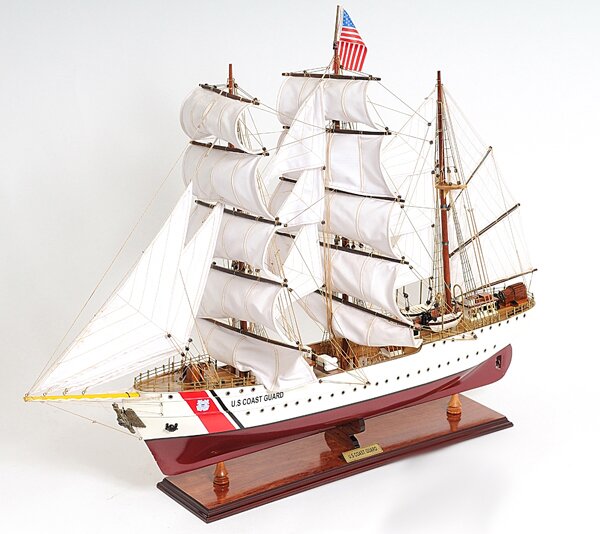 Us. Coast Guard Eagle E.E. Sailing Model Ship